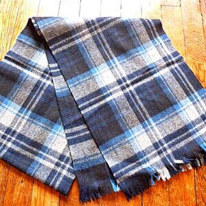 J.Crew Wool and Alpaca Classic Plaid Scarf